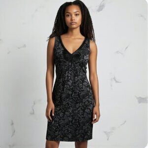 Free People Starstruck Brocade Jacquard Bodycon Beaded Dress Womens Small Gatsby